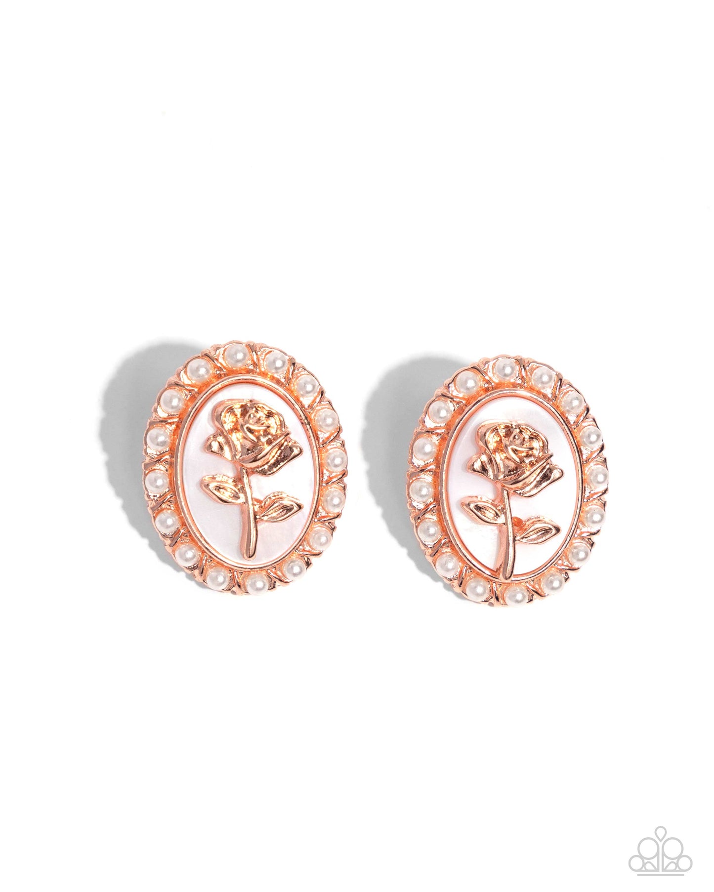 Rosy Relic - Copper Earring