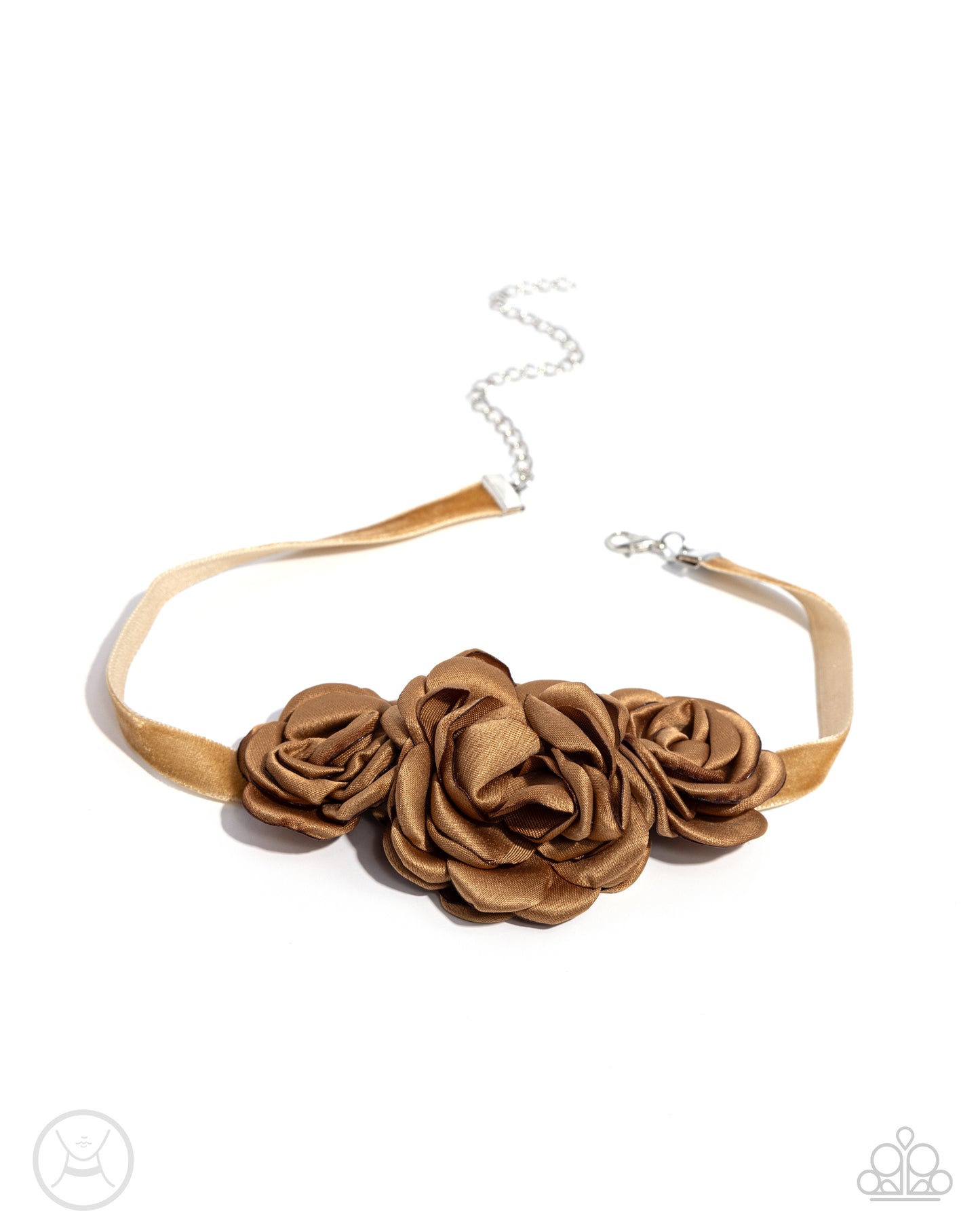 Home-Grown Homage - Brown Choker Necklace