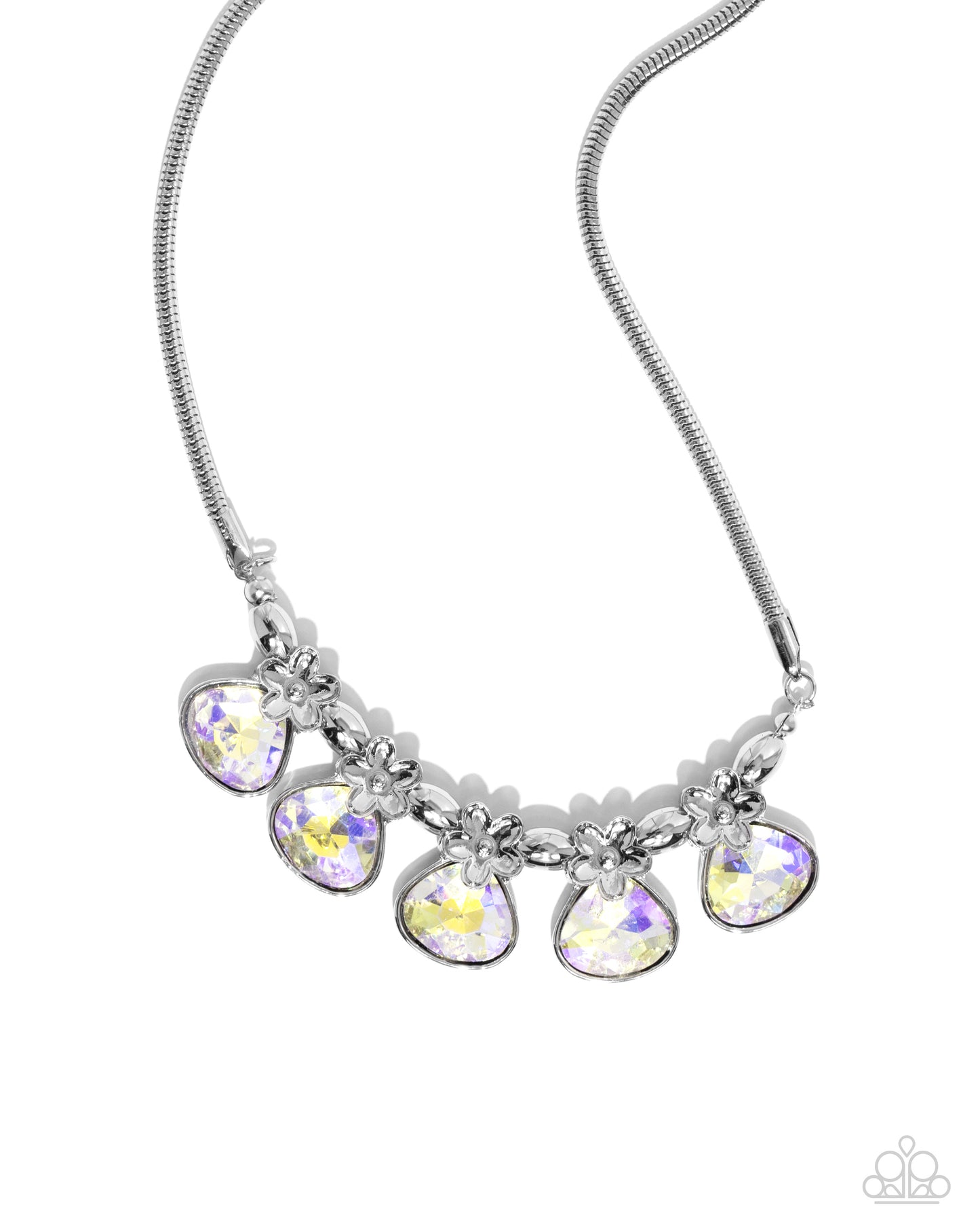 Teardrop Tribute - Yellow Necklace