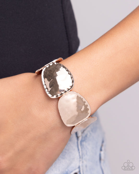 Admirably Antiqued - Rose Gold Bracelet