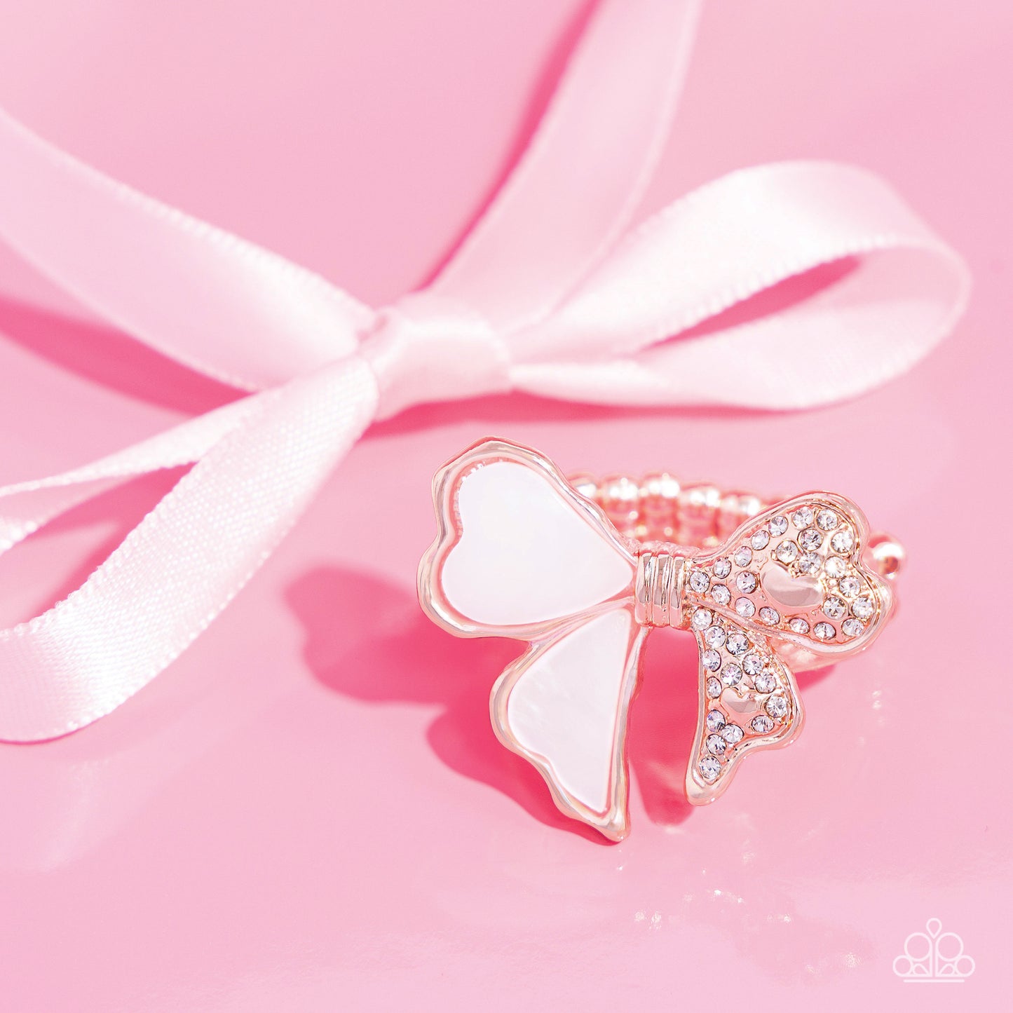BOW-stopper - Rose Gold Ring