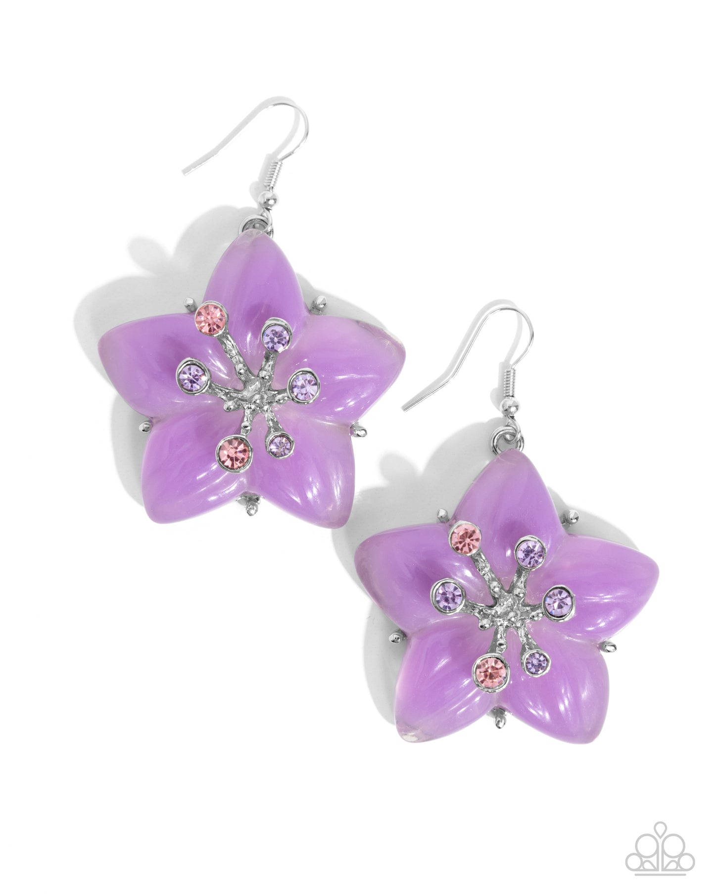 Summer Sprigs - Purple Earring