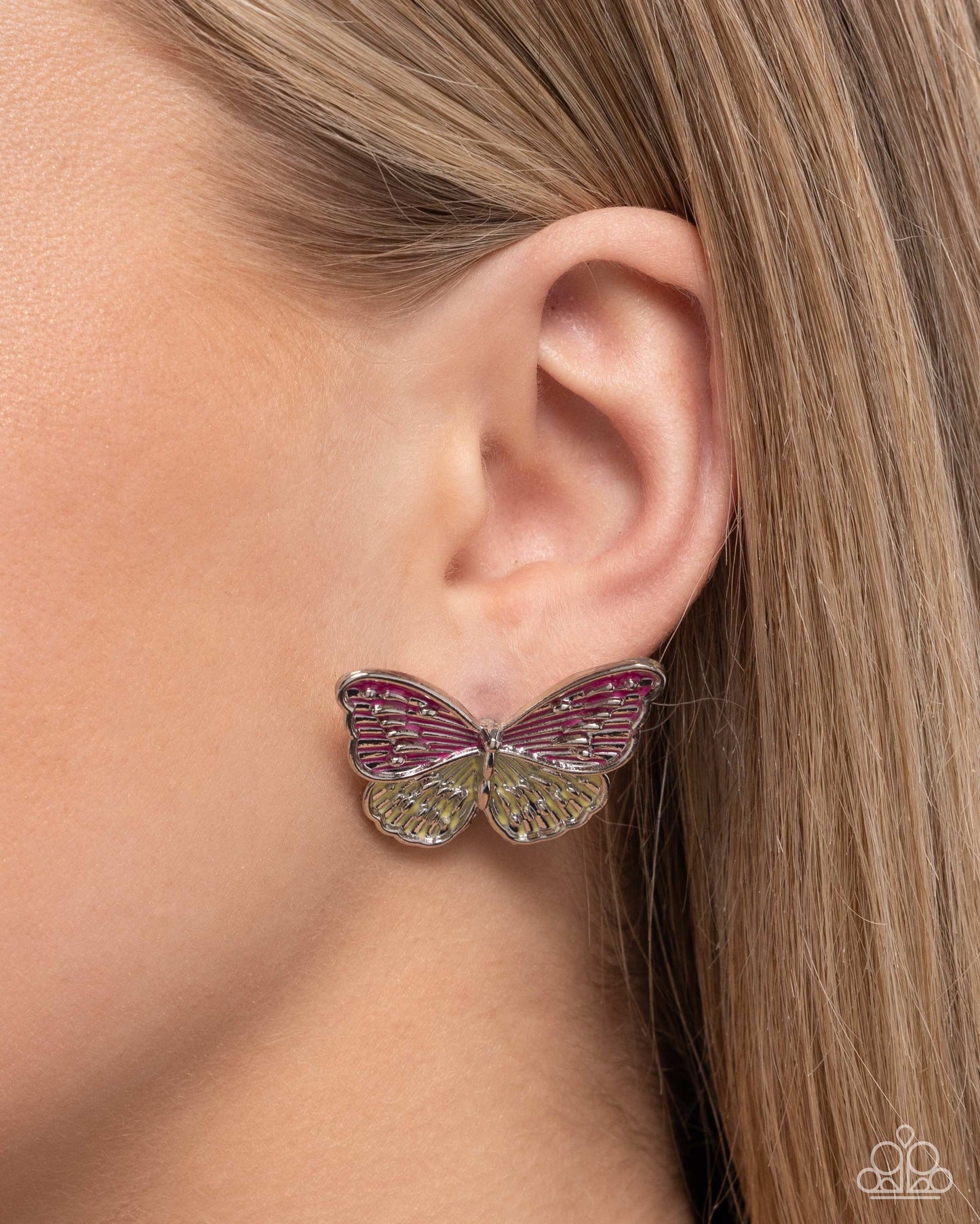 Aerial Appreciation - Pink Earring