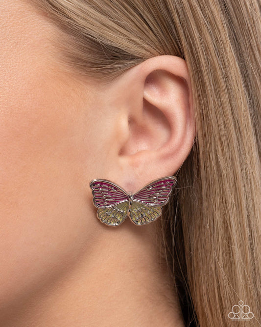 Aerial Appreciation - Pink Earring
