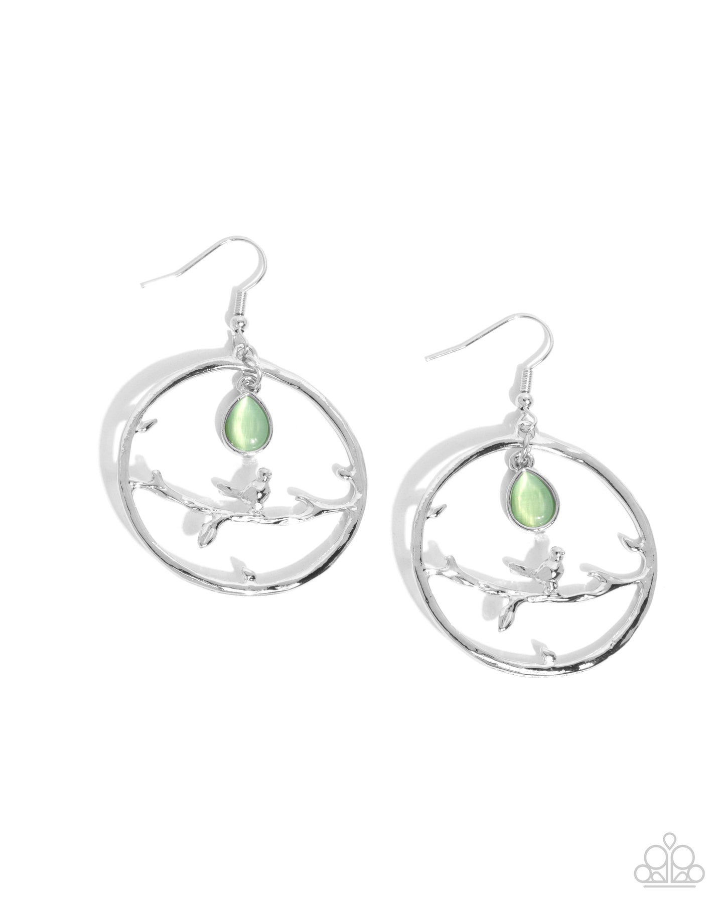 Picturesque Scene - Green Earring