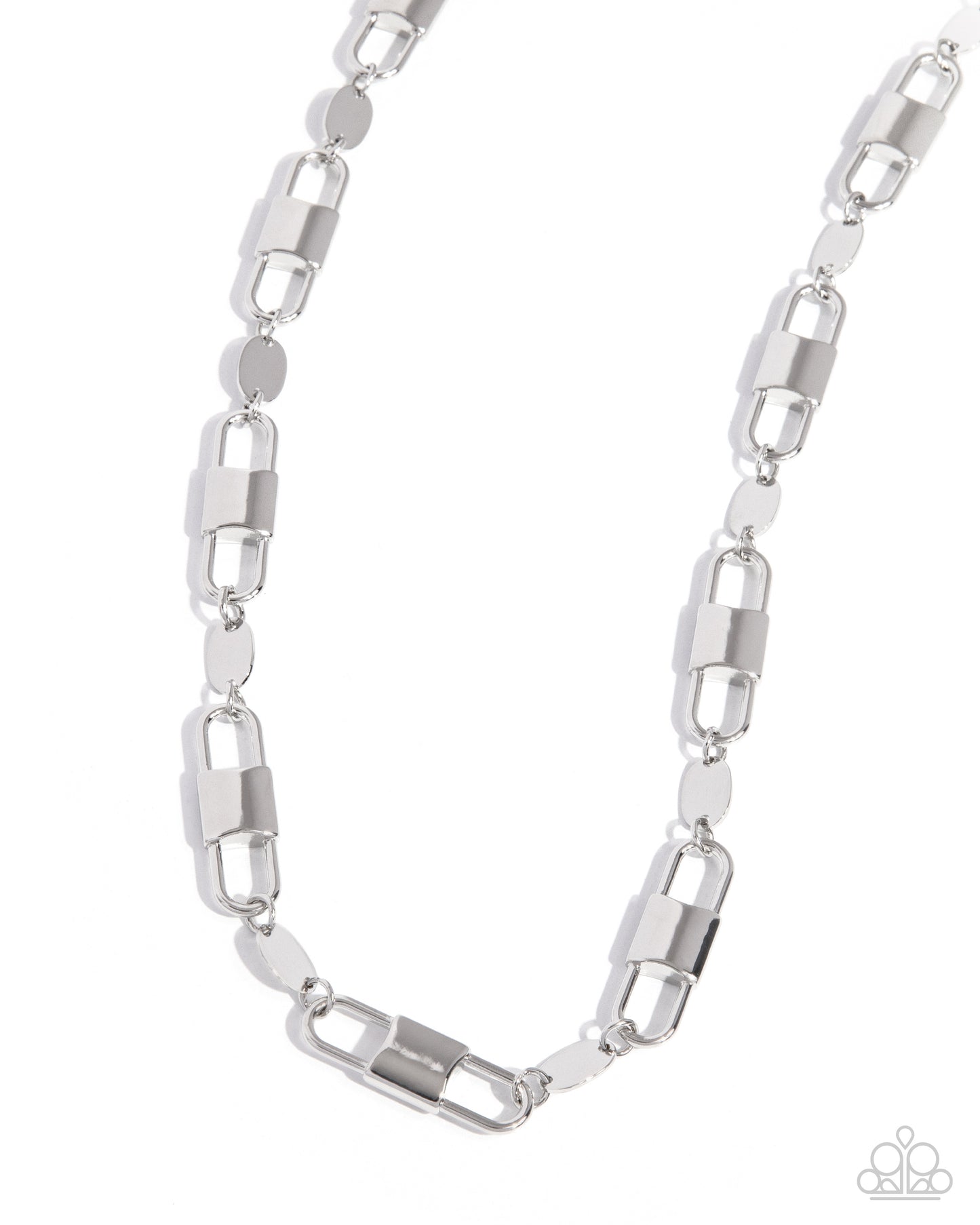 Seamless Sunset - Silver Necklace