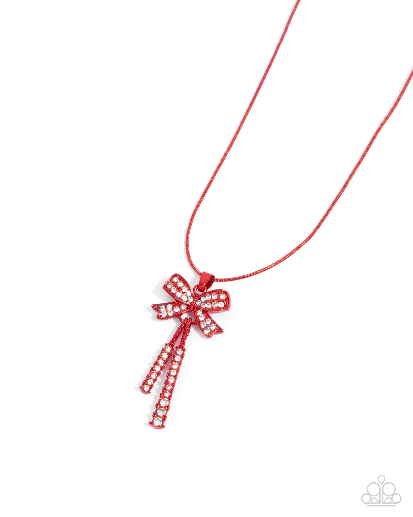 Ready Radiance - Red Necklace