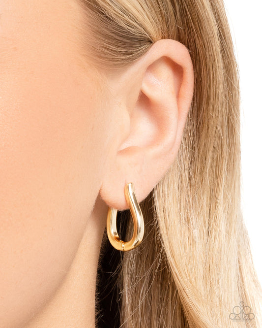 Generous Grace - Gold Hoop Earring