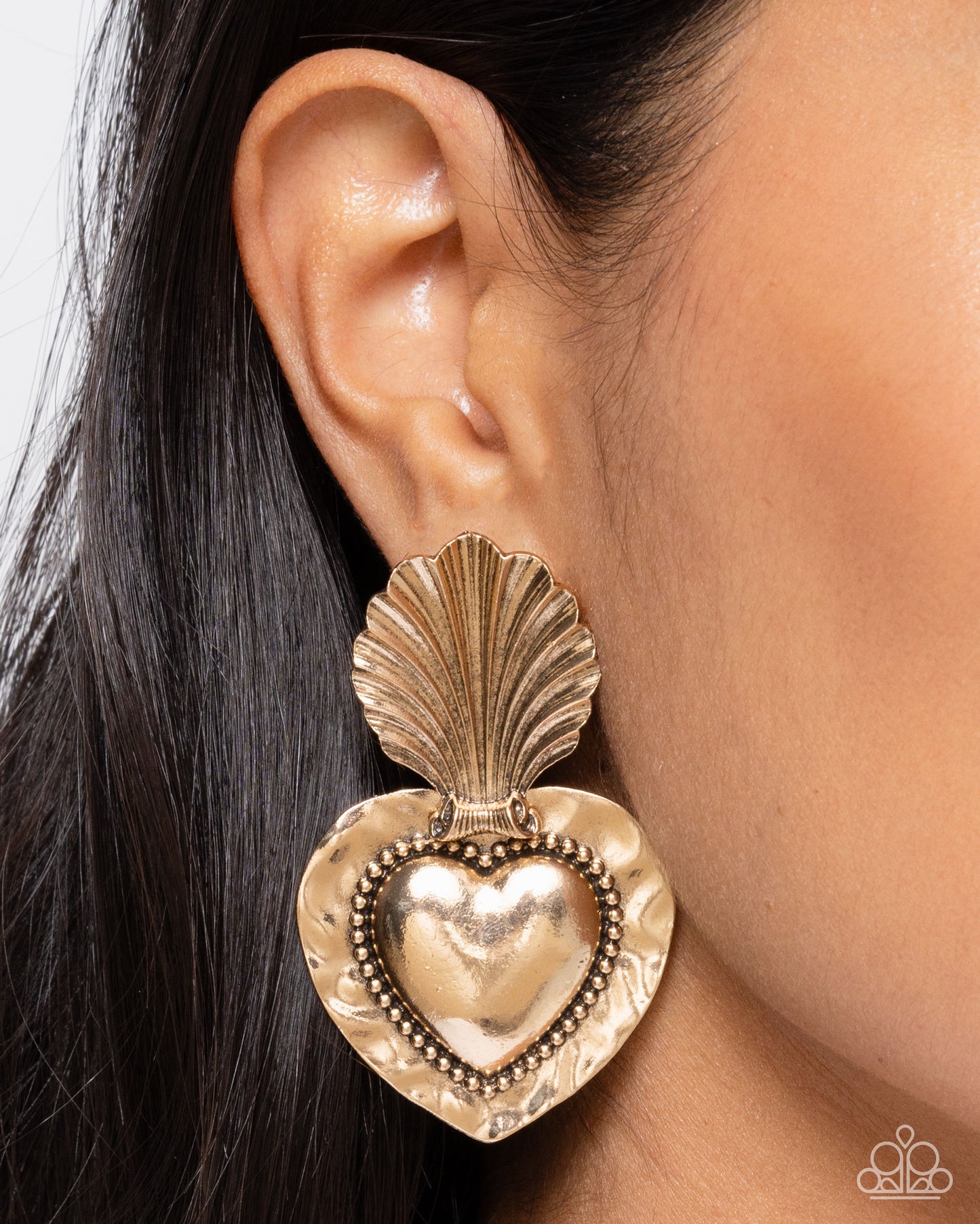 Mythical Moment - Gold Earring