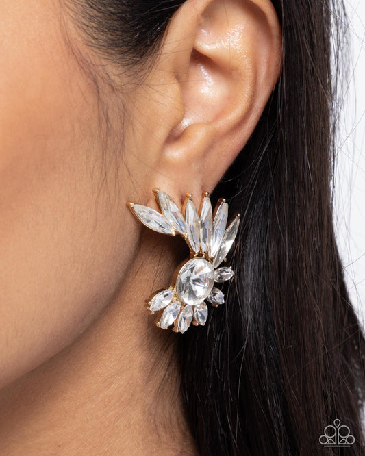 Greek Glam - Gold Earring