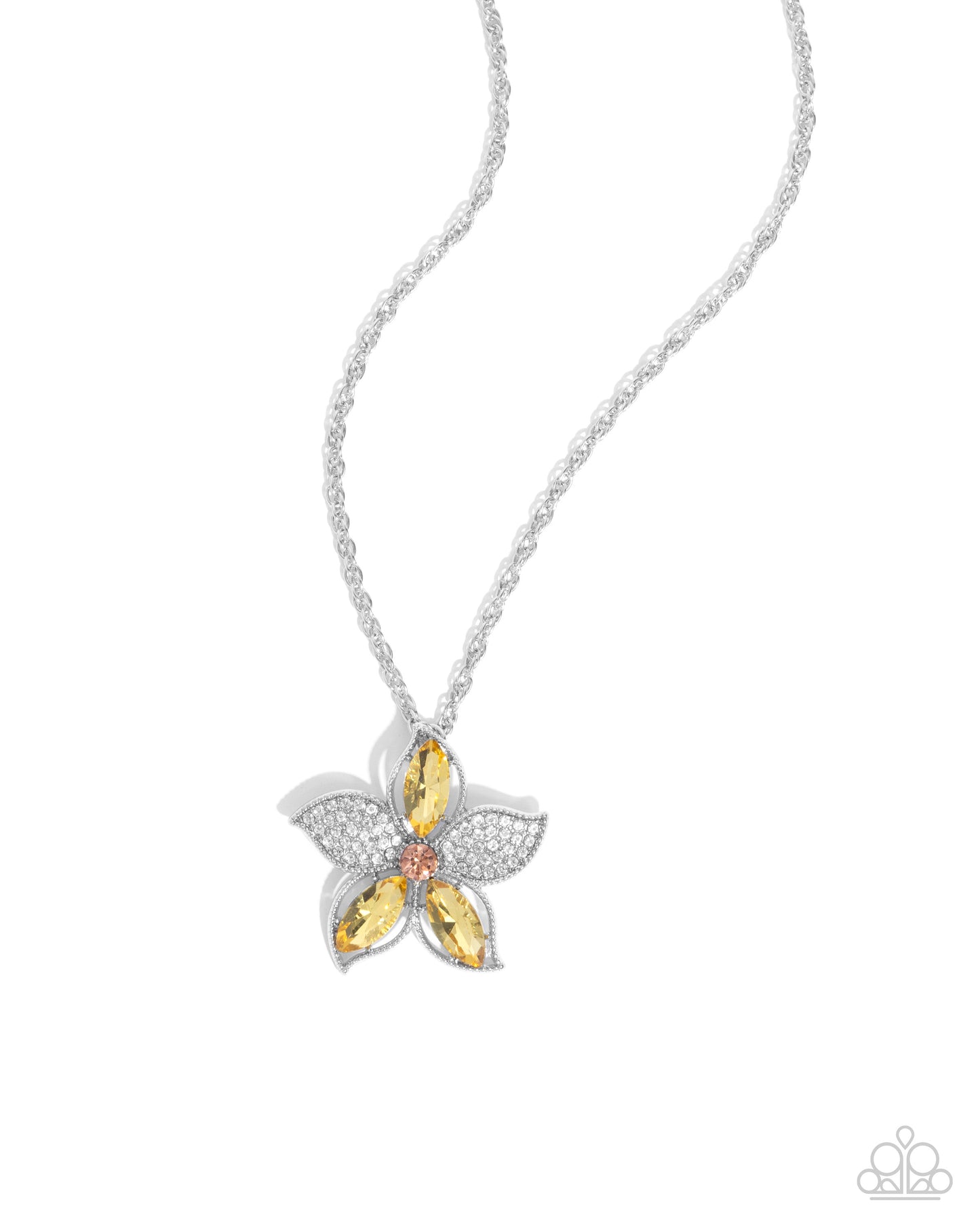 Favorite Flower - Yellow Necklace