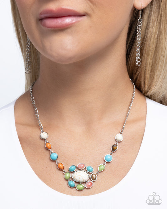 Enigmatic Ease - Multi Necklace