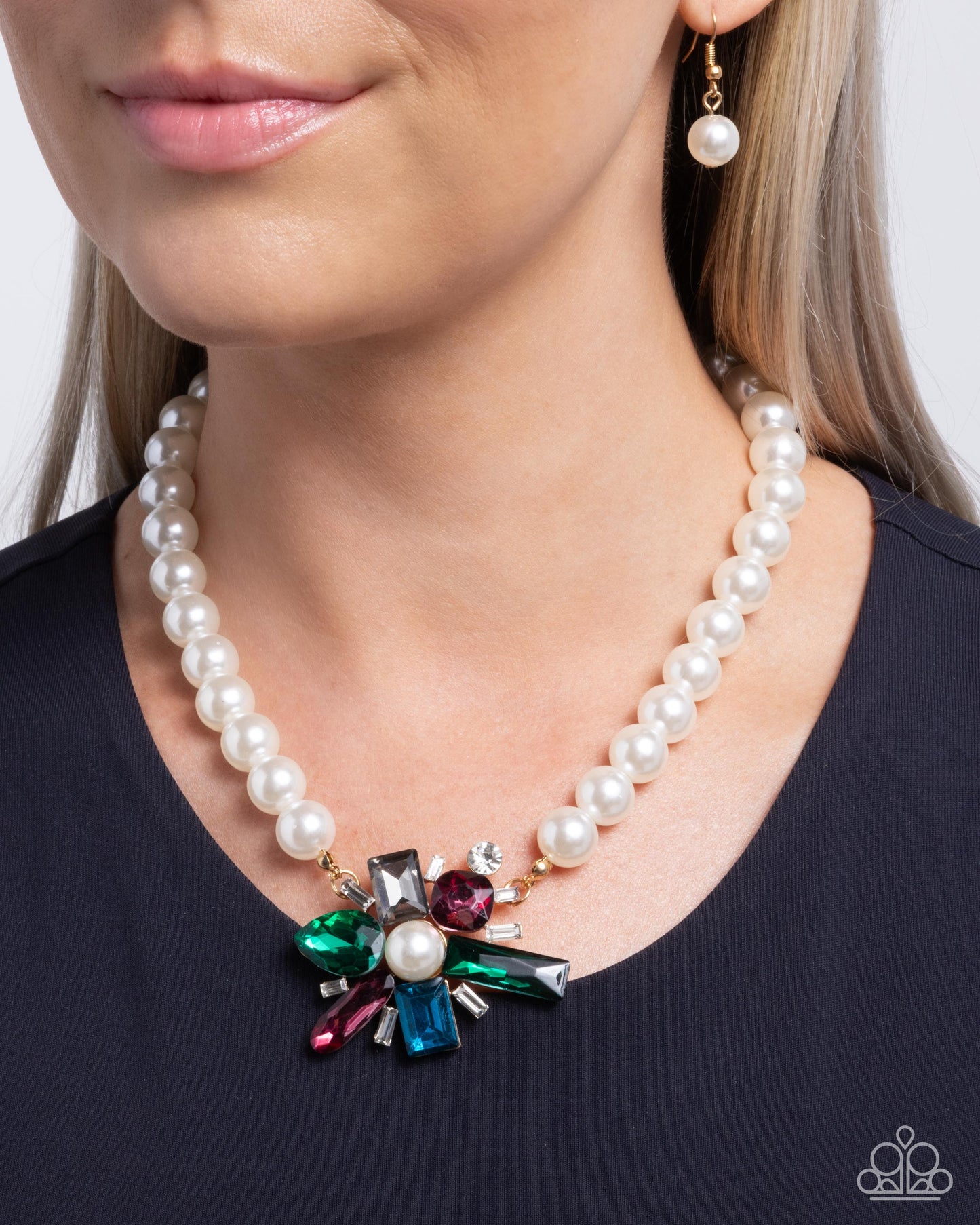 Prismatic Potential - Green Necklace