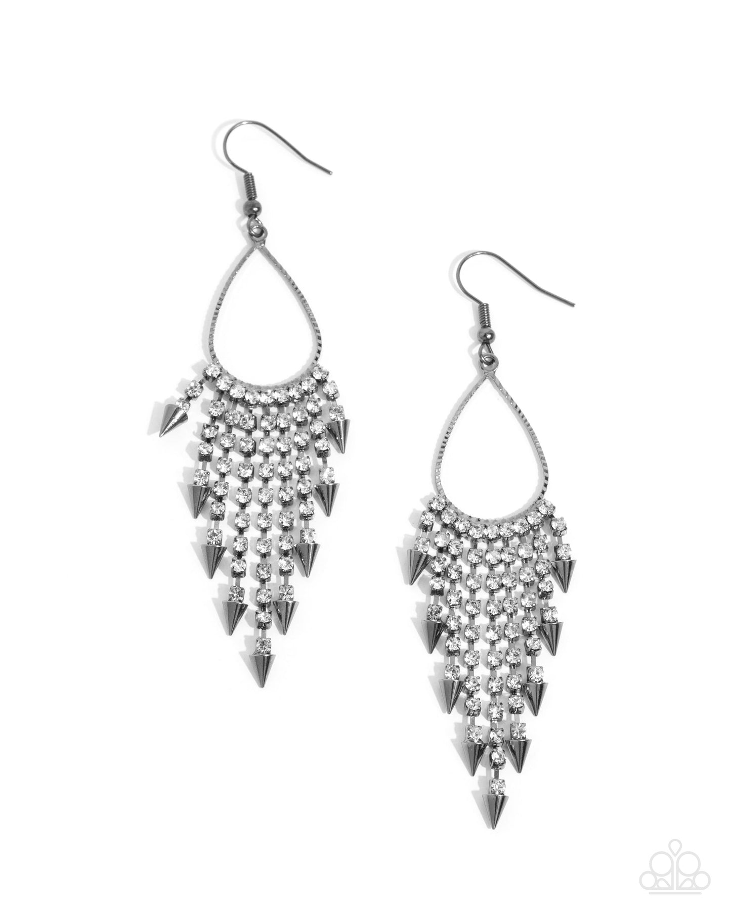 Sharp Streaming - Black Earring