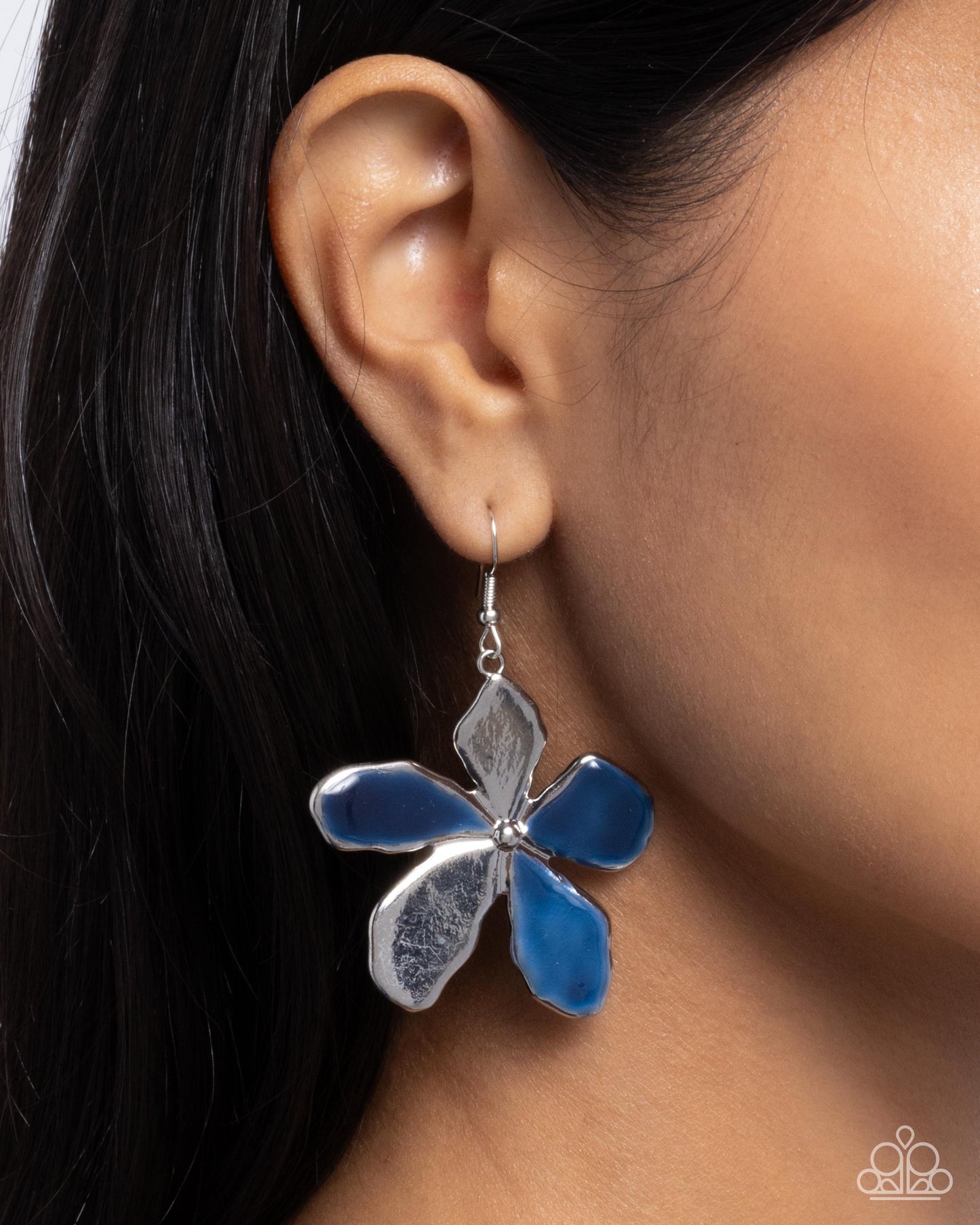 Painted Promotion - Blue Earring