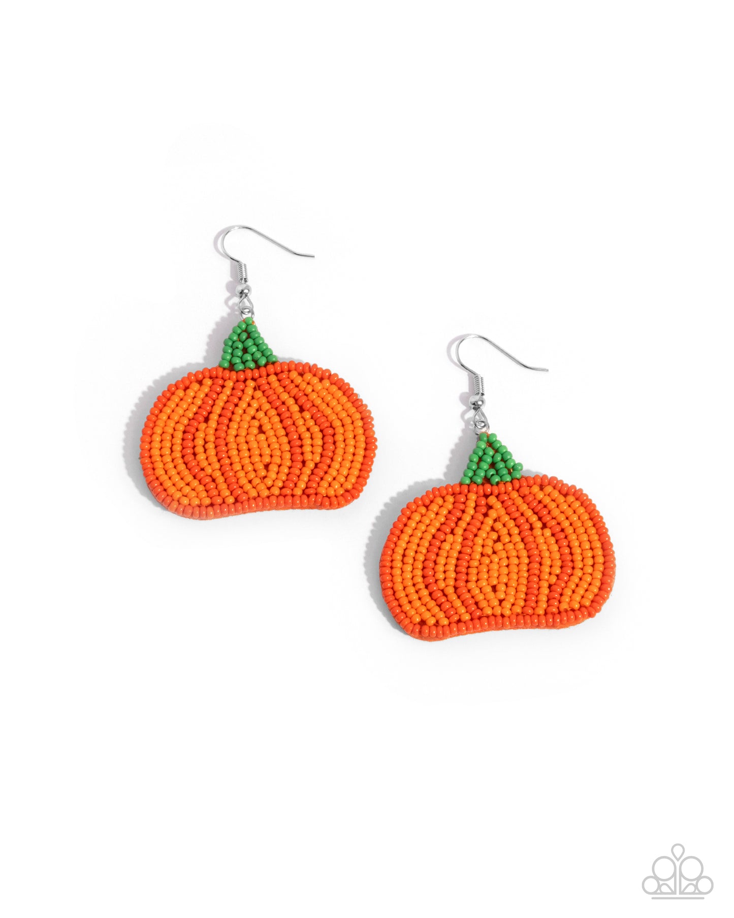 Pumpkin Pizzazz - Orange Earring