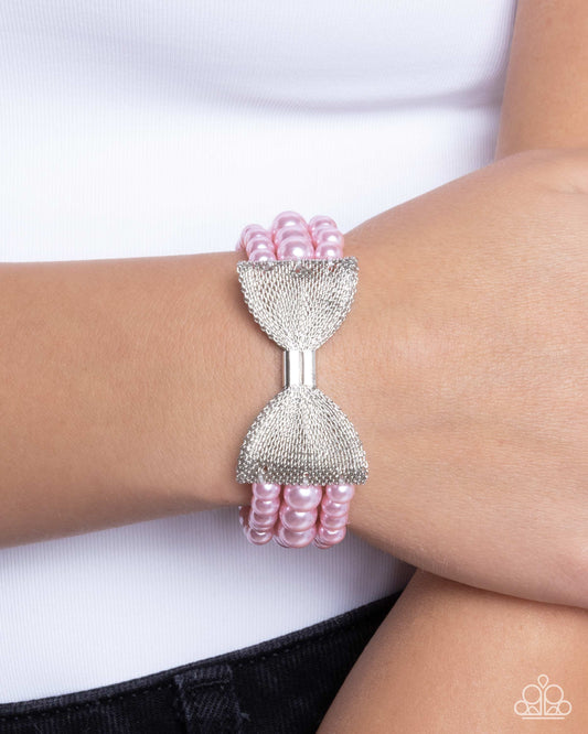 Dapper Dialogue - Pink Bracelet