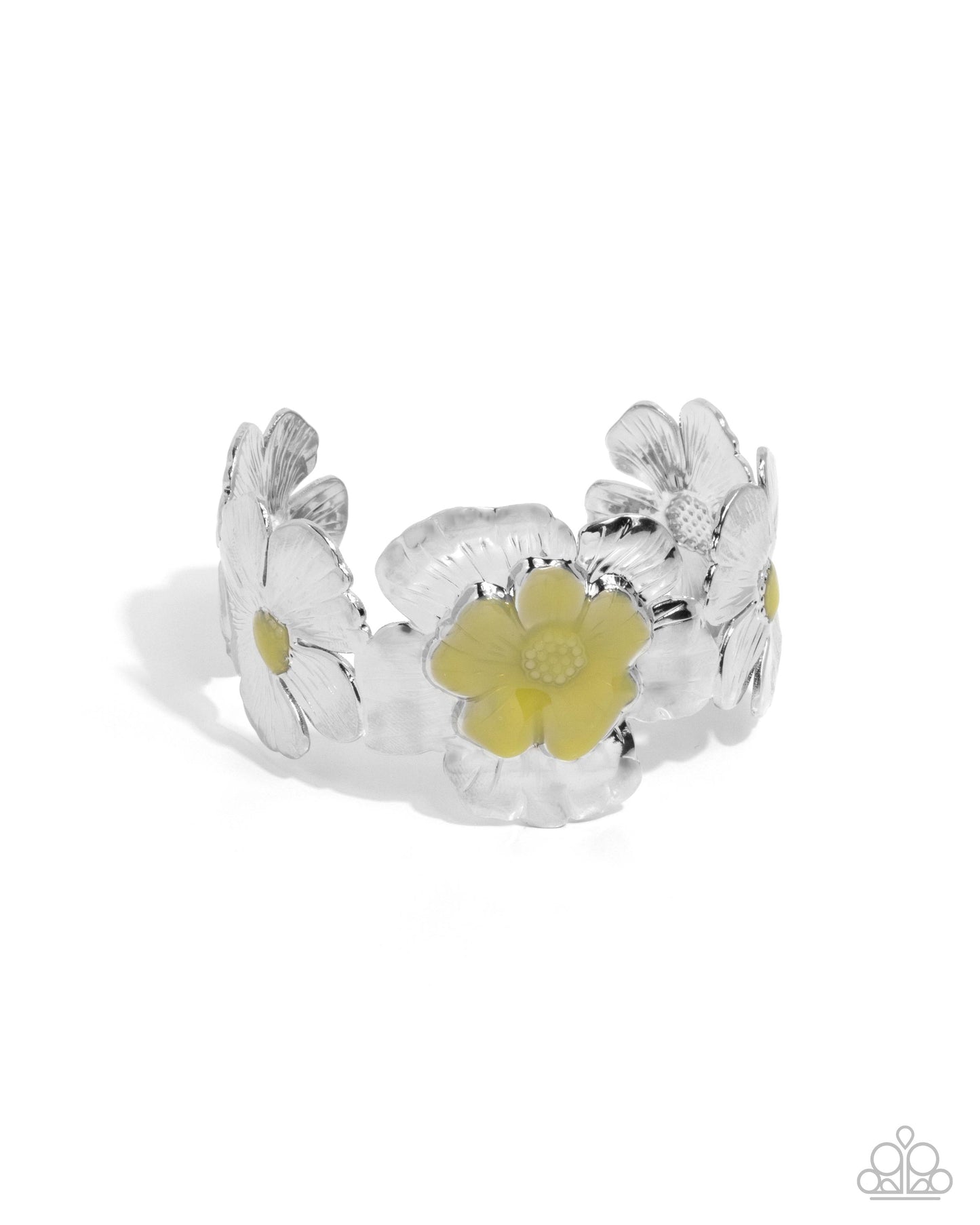 Floral Foundation - Yellow Bracelet