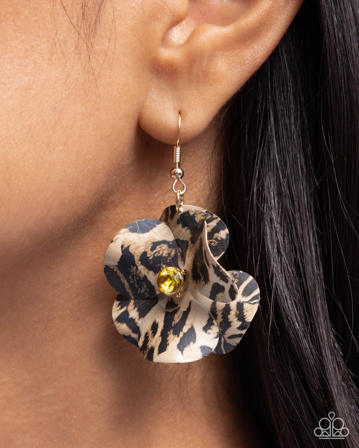 Legendary Leopard - Yellow Earring
