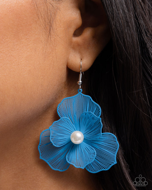 PETAL the Score - Blue Earring