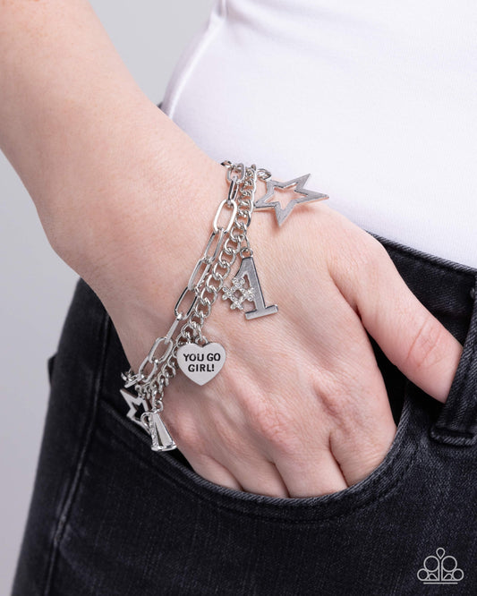 Team Spirit - White Bracelet