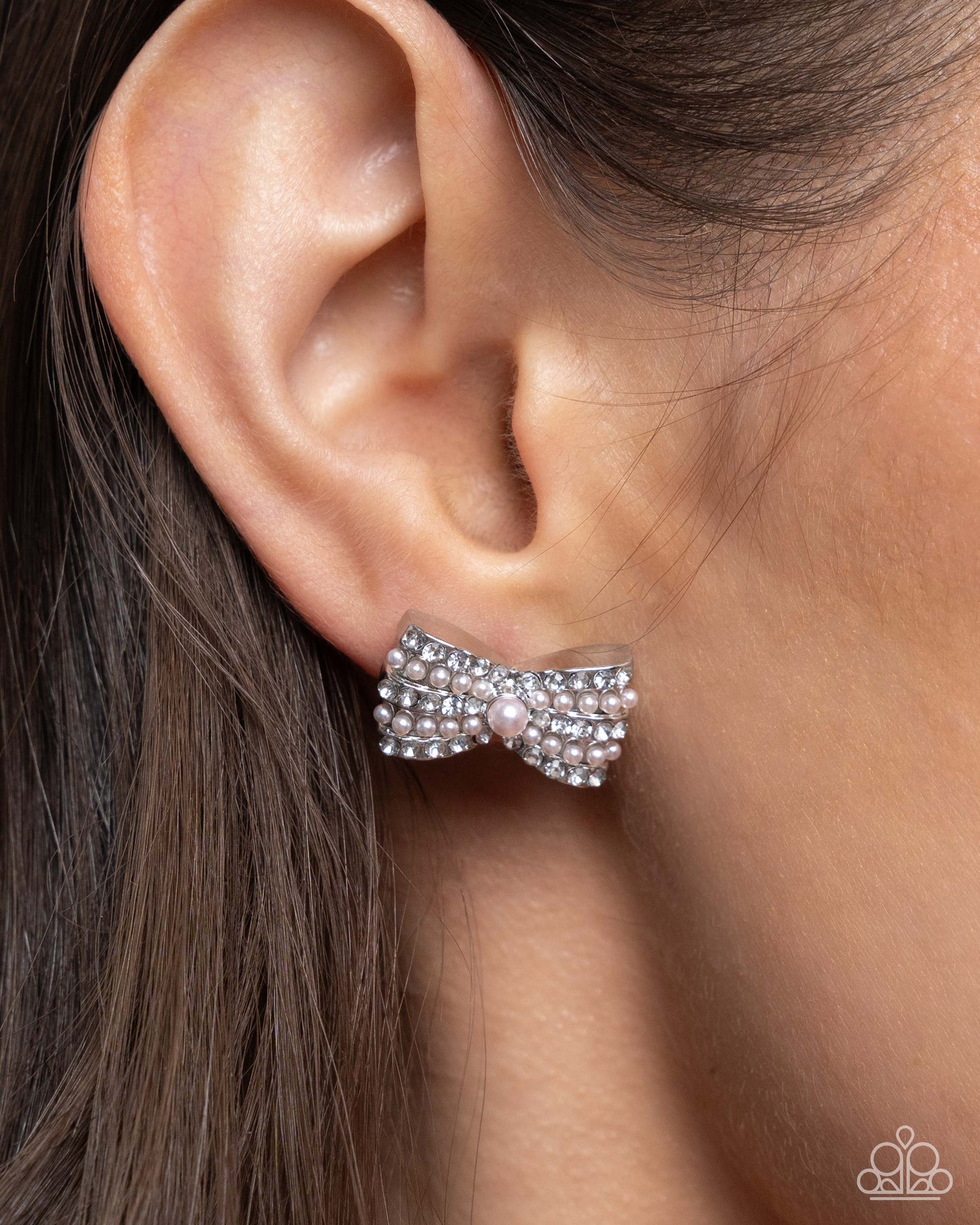 Complete Look! Admirable Aria - Pink Bracelet & Earring Set