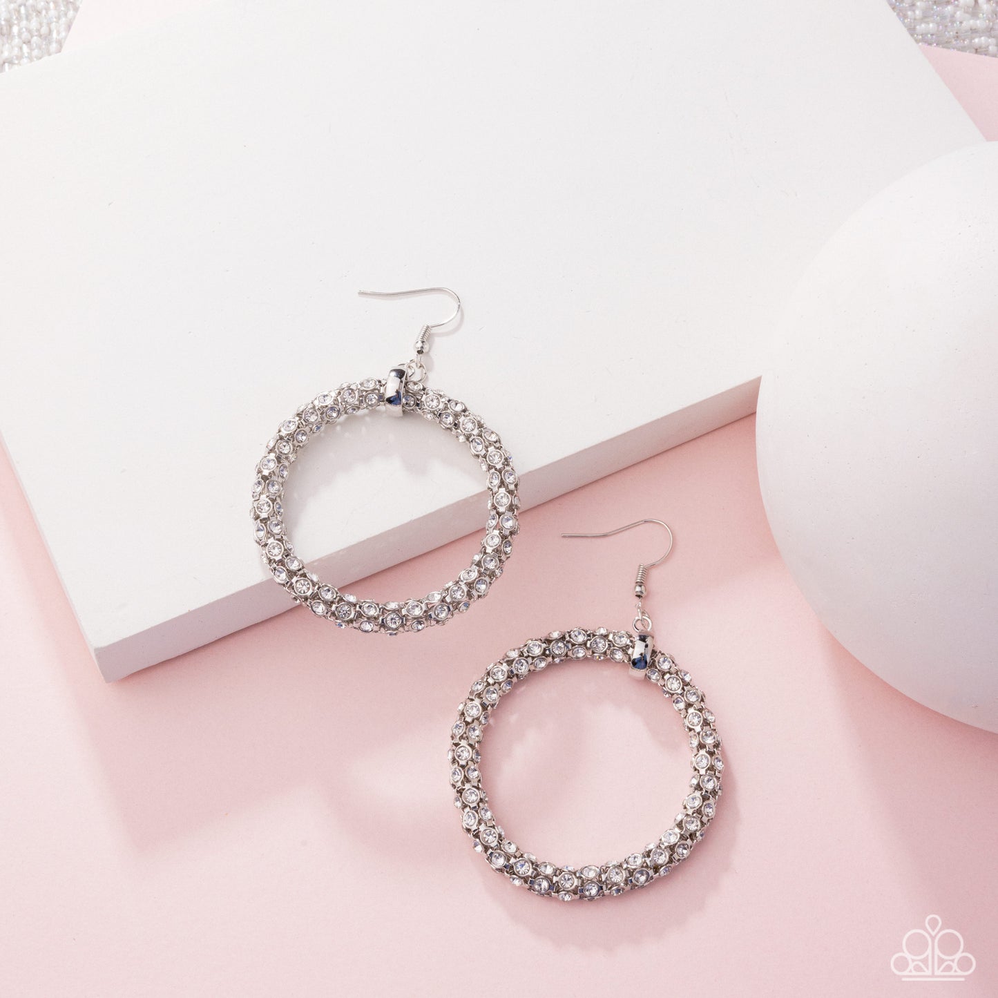 Breathtaking Beacon - White Earring  (LOP 04-25)