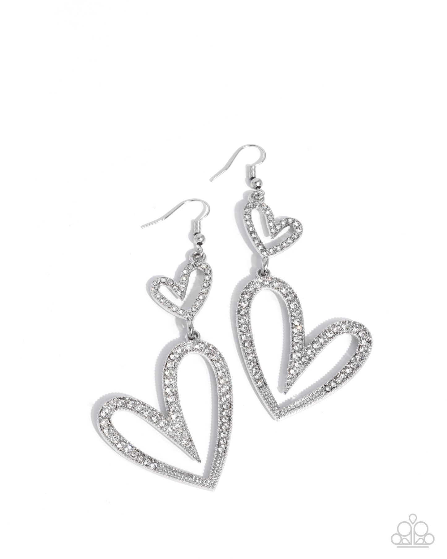 Power Couple - White Earring