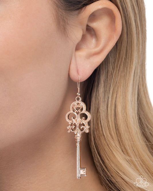 ChÃ¢teau Chic - Rose Gold Earring