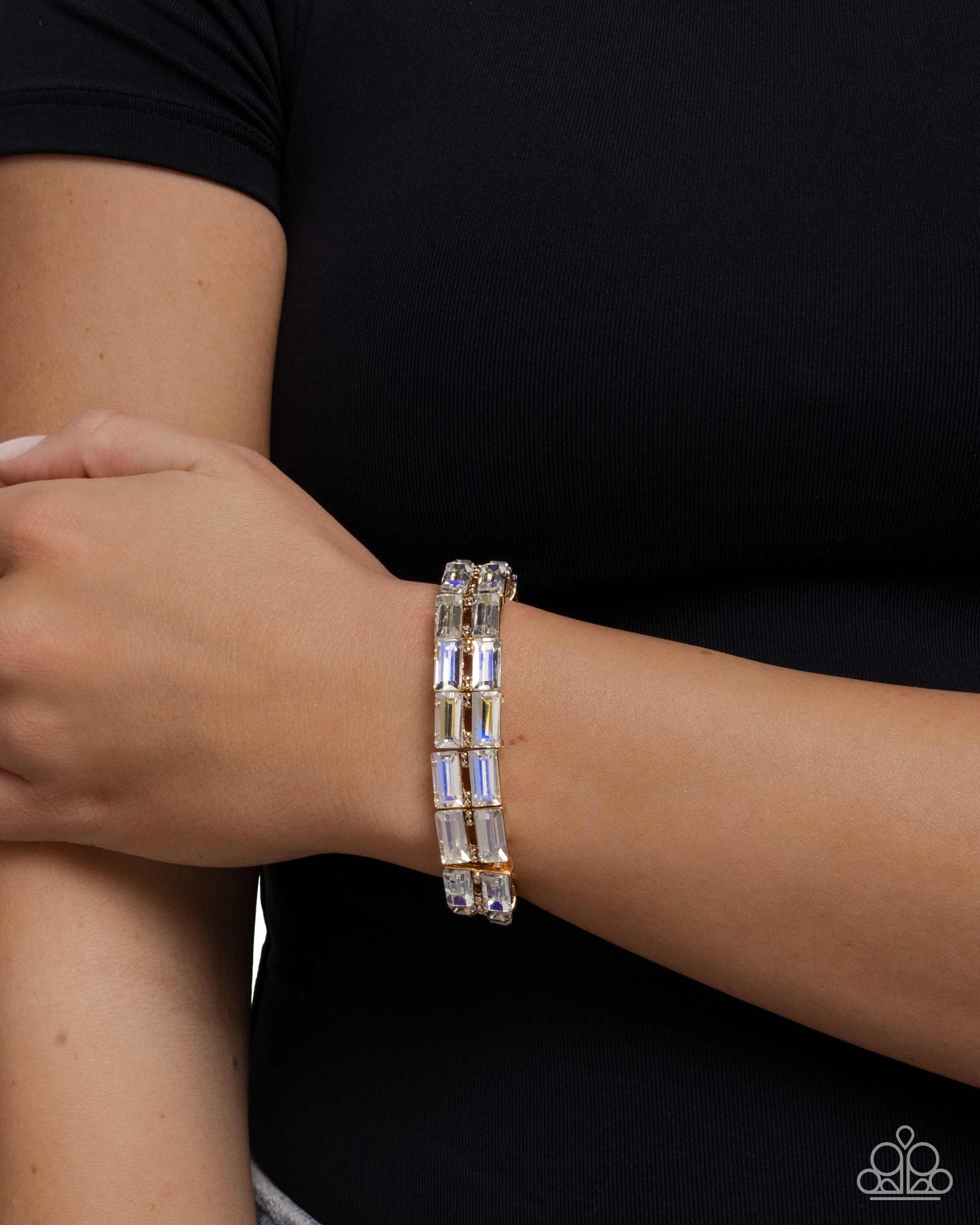 Symmetrical Statement - Yellow Bracelet