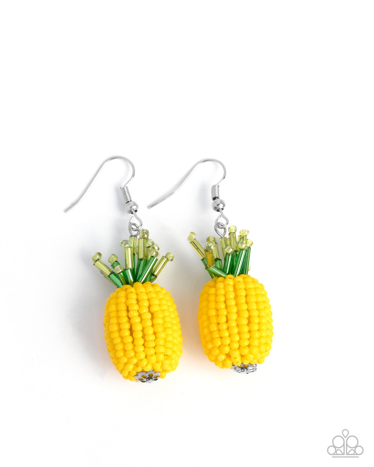 Pleasant Pineapple - Yellow Earring