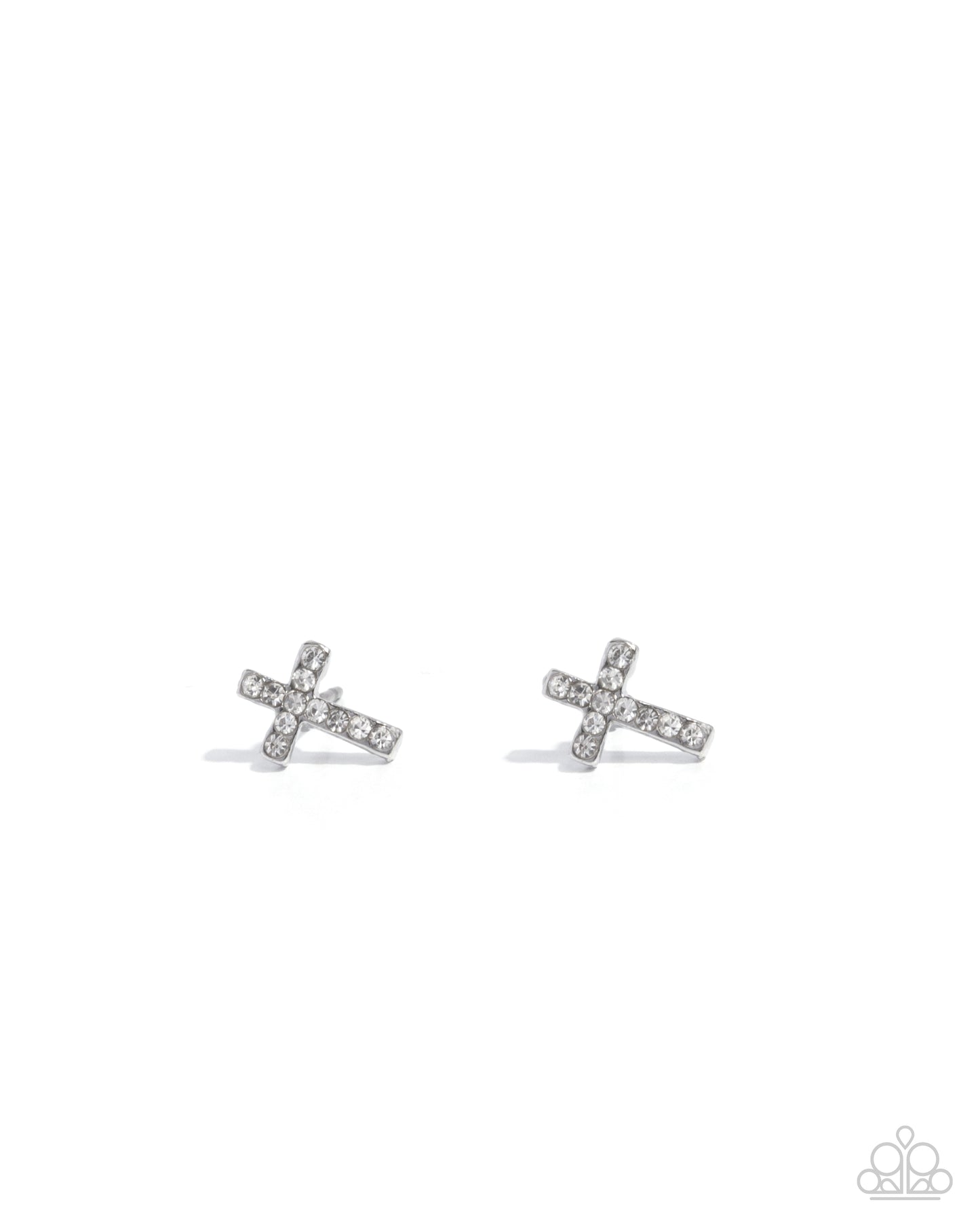 Sacred Shimmer - White Earring