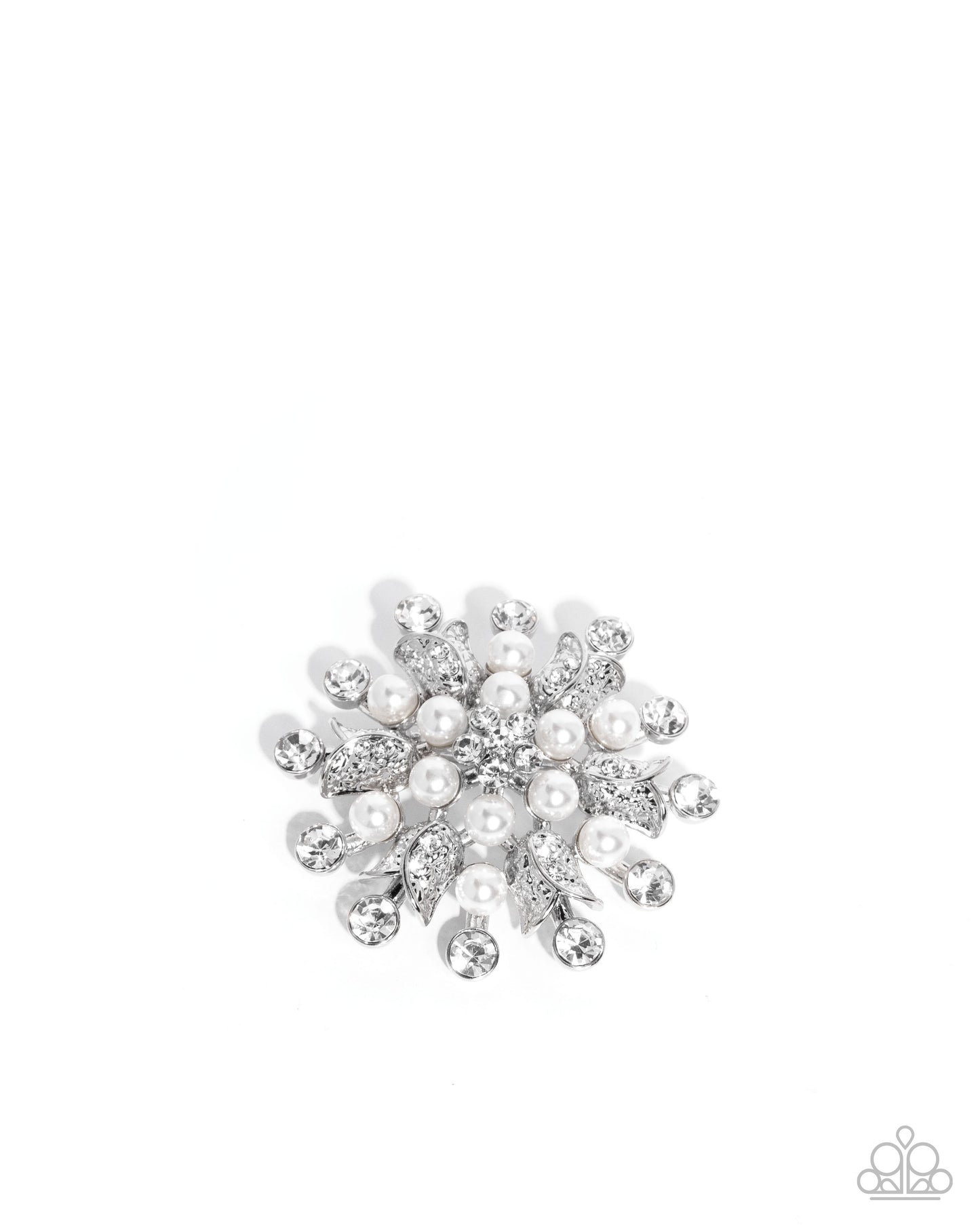 Pearly Prologue - White Brooch