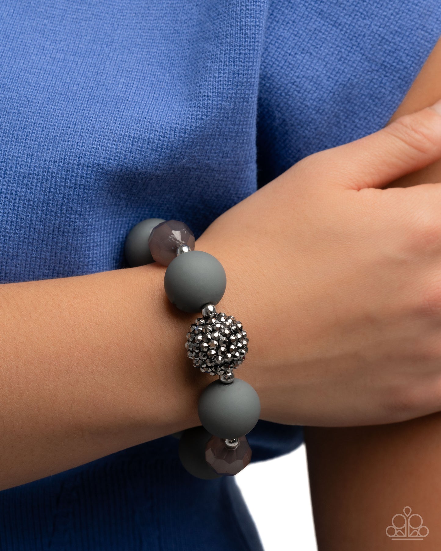 Hematite Hallmark - Silver Necklace & Bracelet Set