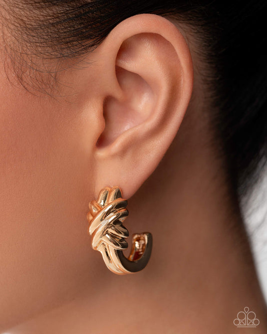 Honor Bound - Gold Hoop Earring (LOP 07-25)