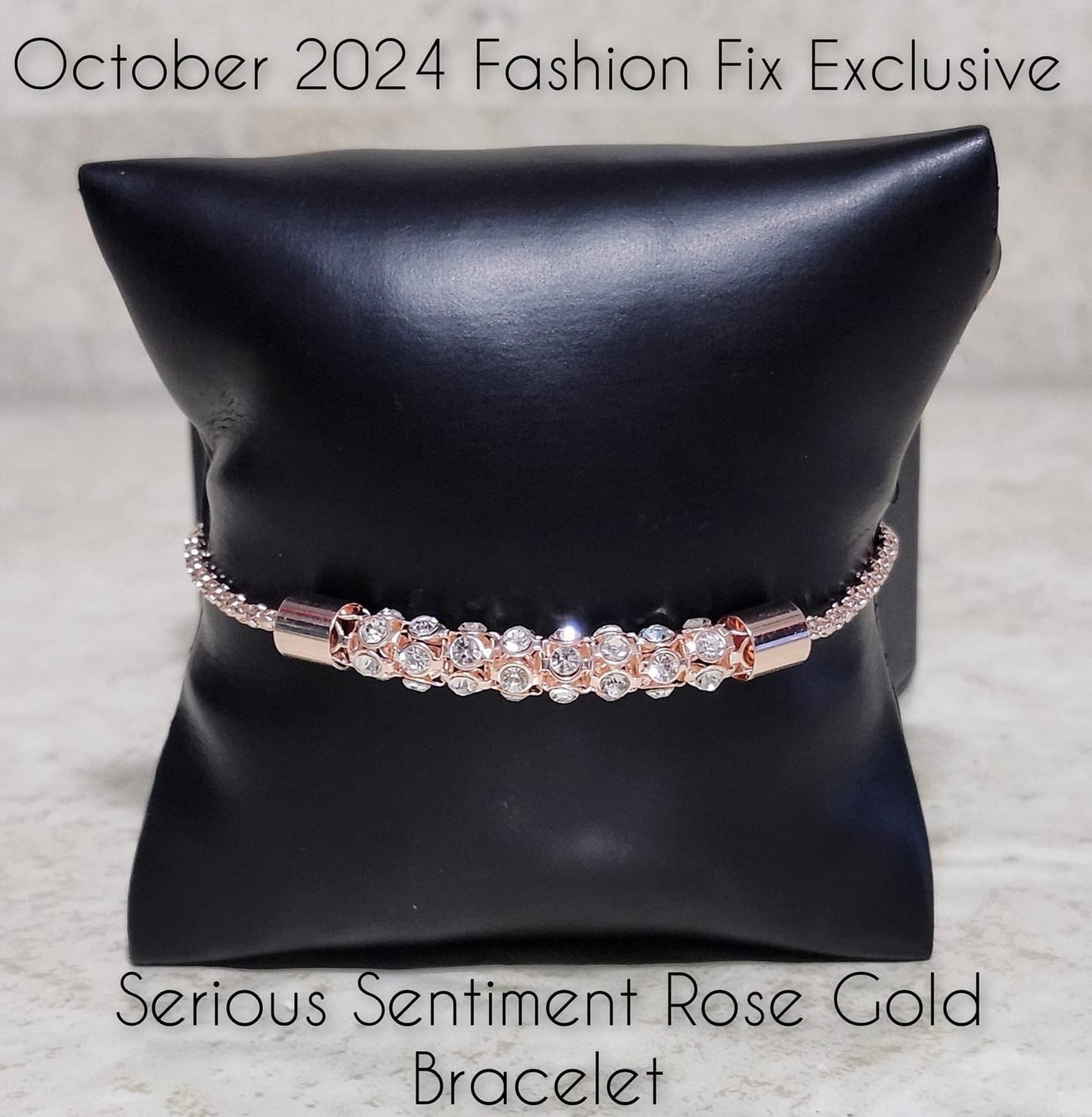 Serious Sentiment - Rose Gold Bracelet