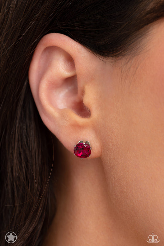 Just In Timeless - Pink Earring