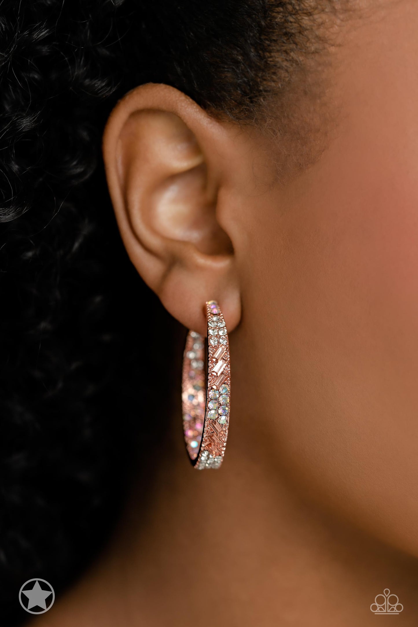 Glitzy by Association - Cooper Hoop Earring