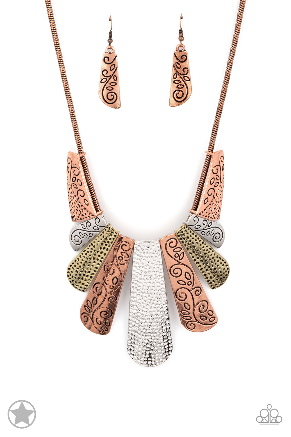 Untamed - Multi Blockbuster Necklace