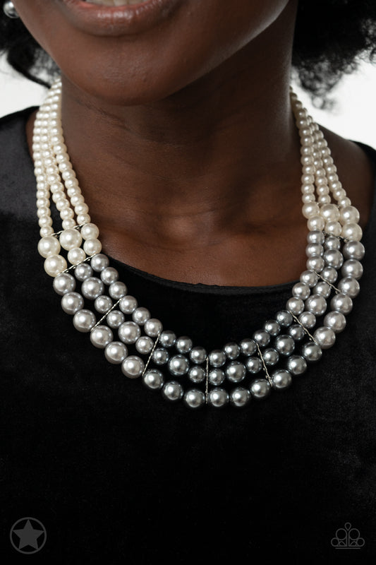 Lady In Waiting - Silver Blockbuster Necklace