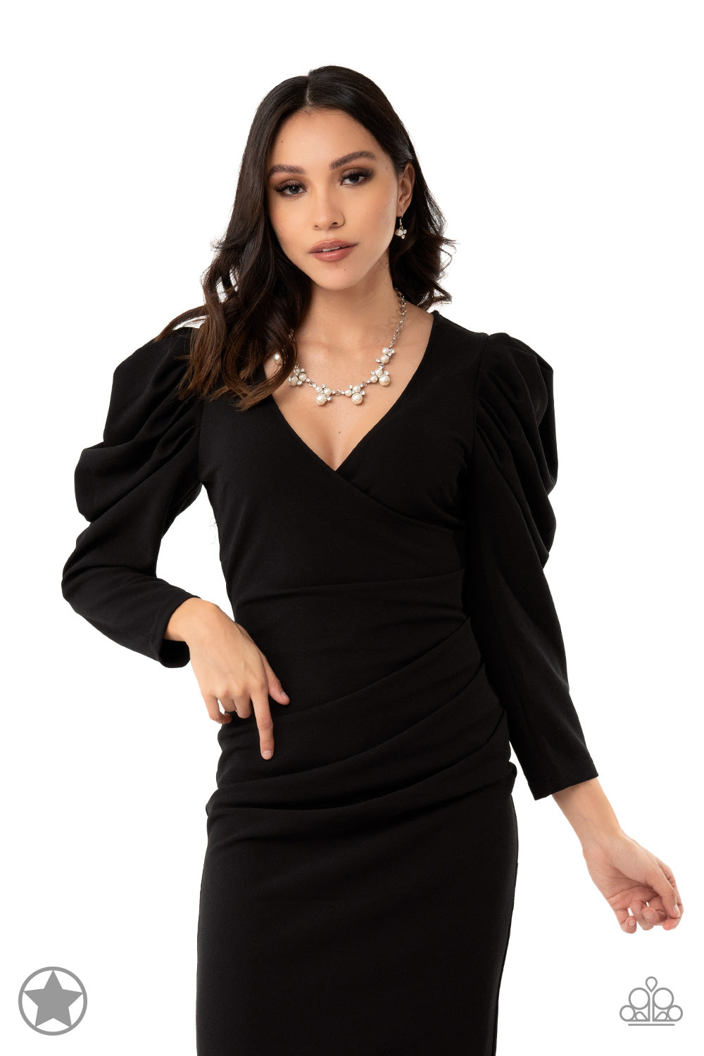 Toast To Perfection - White Blockbuster Necklace