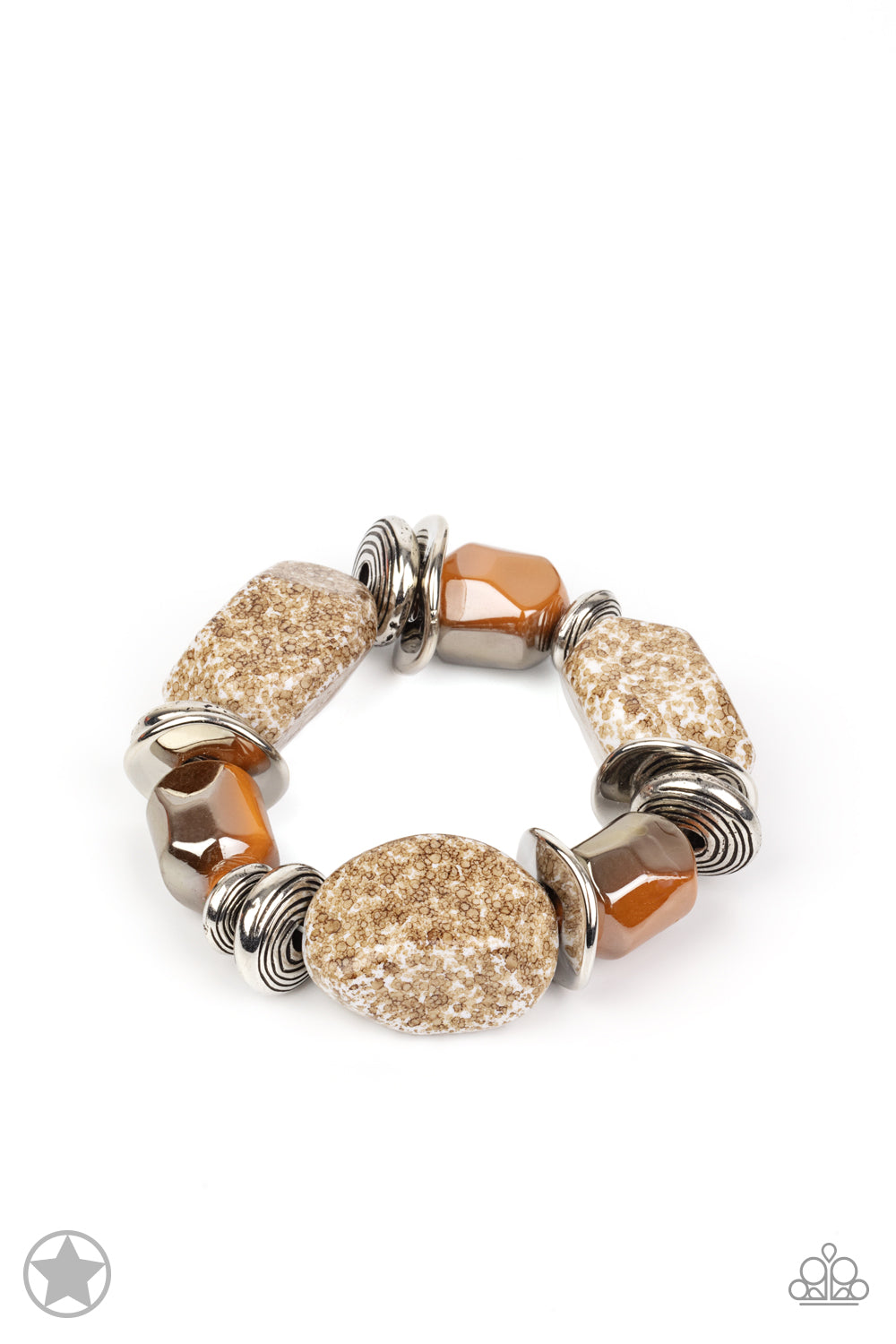 Glaze of Glory - Brown Blockbuster Bracelet