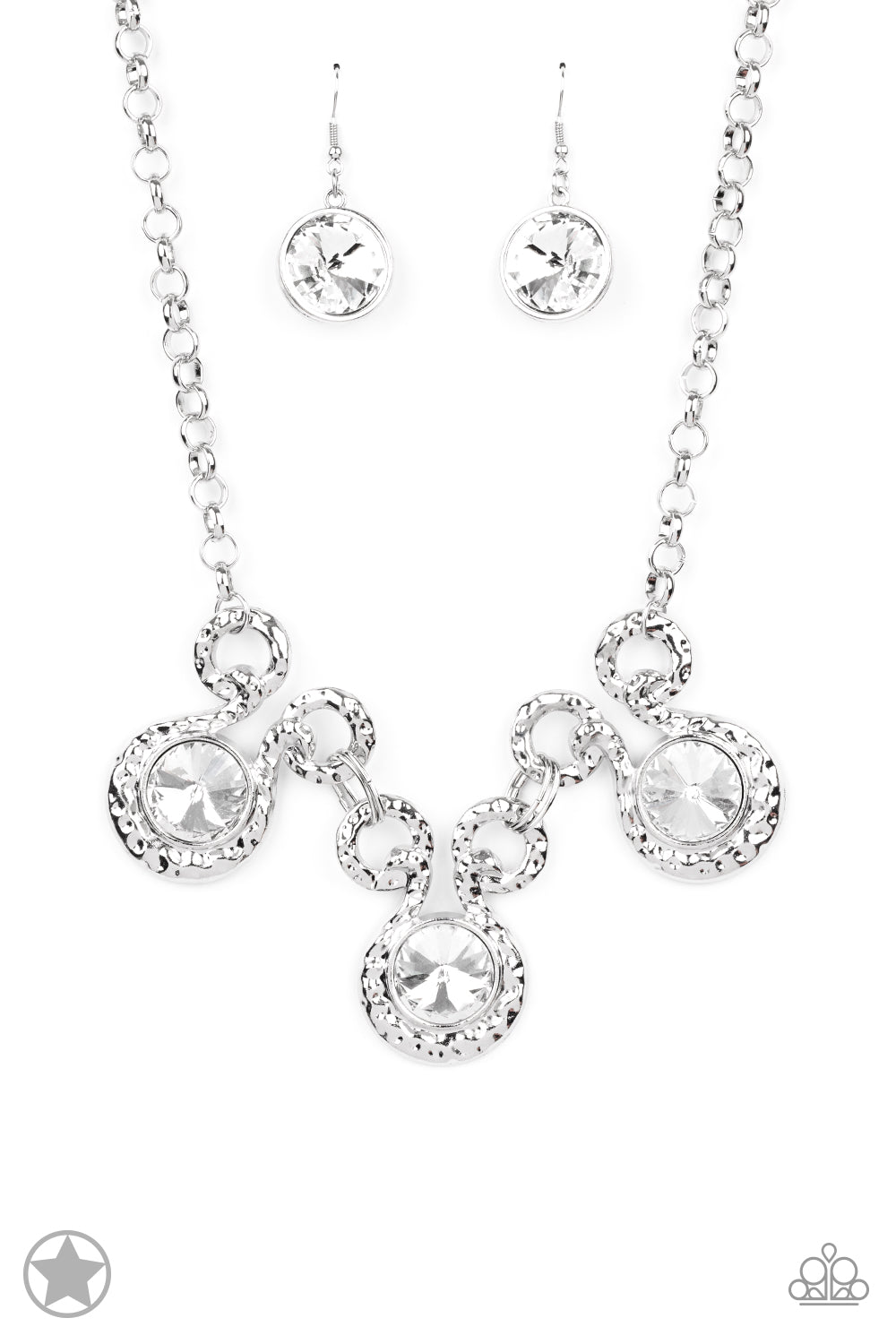 Hypnotized - Silver Blockbuster Necklace