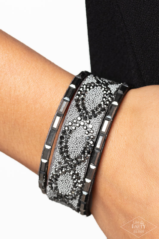 Put On Your BEAST Face - Silver Urban Bracelet (LOP)