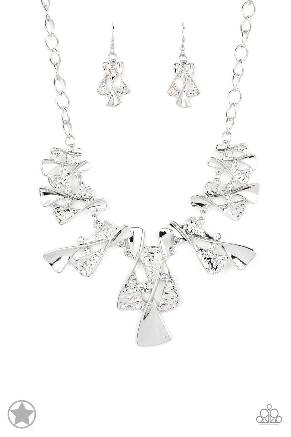 The Sands of Time - Silver Blockbuster Necklace