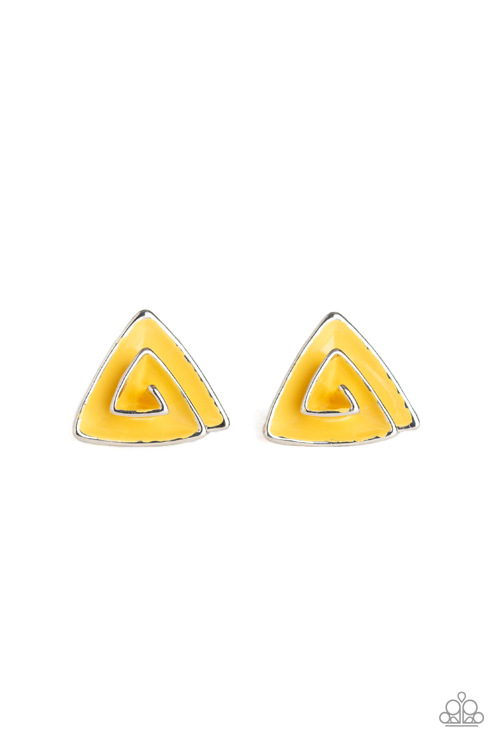 On Blast - Yellow Earring