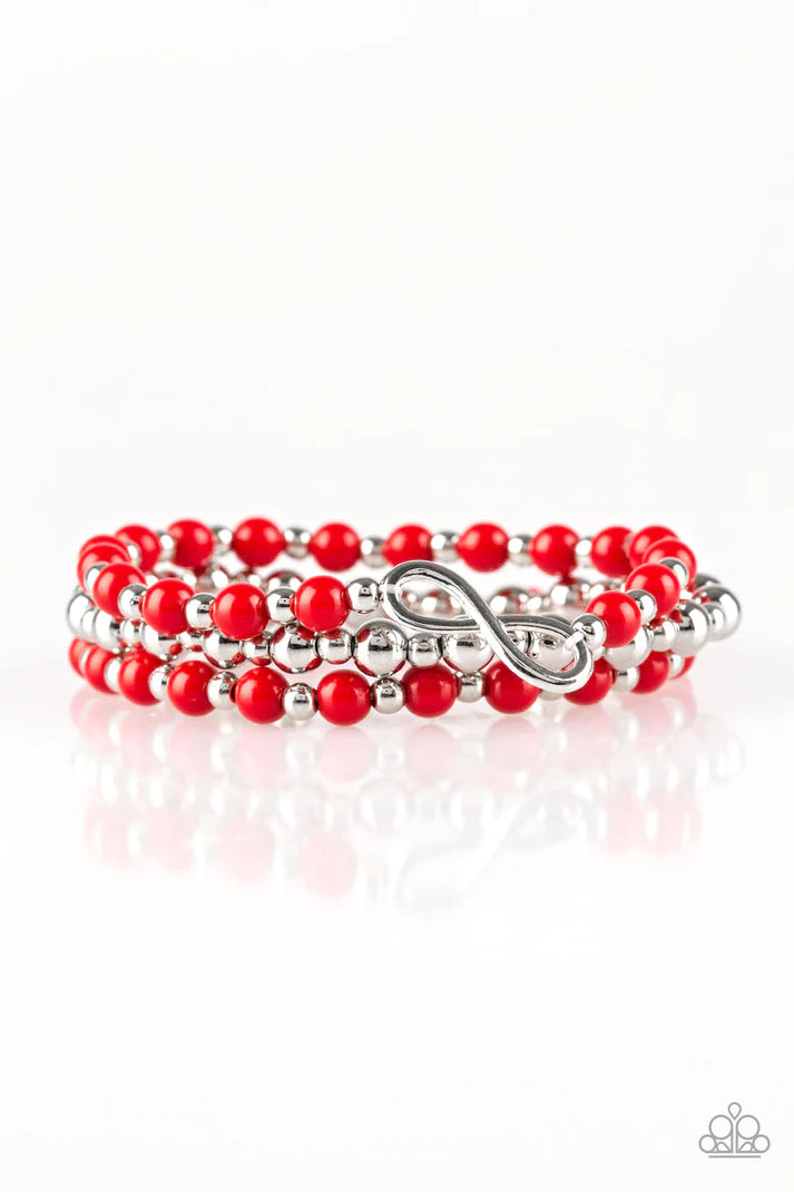 Immeasurably Infinite - Red Bracelet