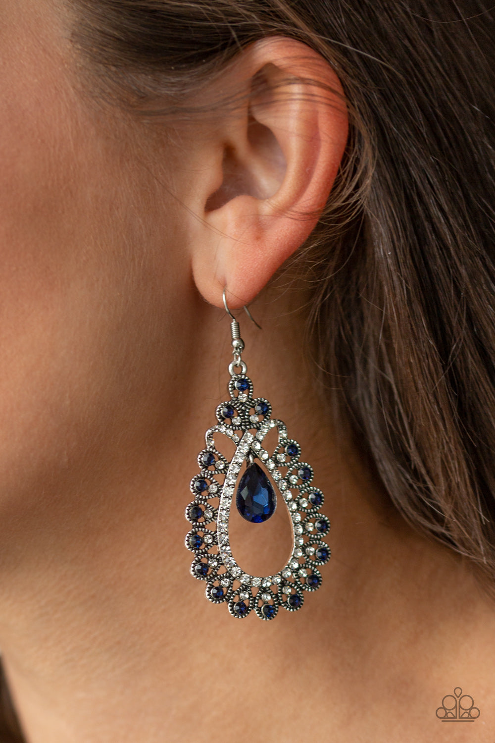 All About Business - Blue Earring