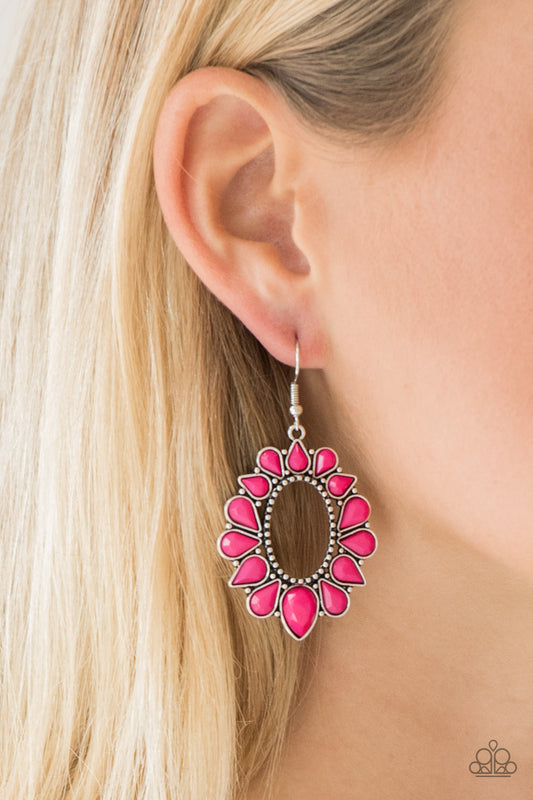 Fashionista Flavor - Pink Earring