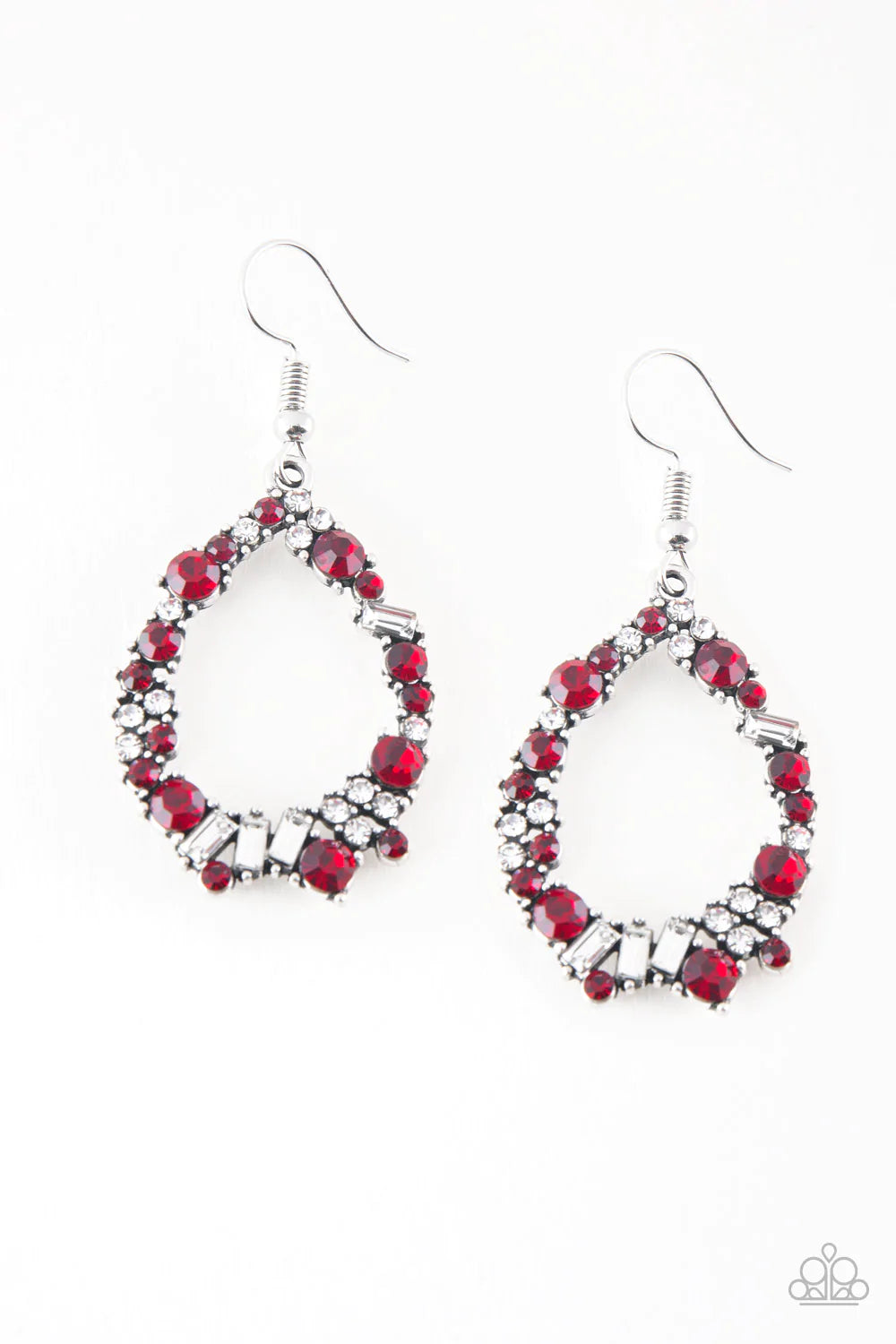 Crushing Couture - Red Earring